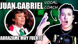 JUAN GABRIEL ABRAZAME MUY FUERTE  Vocal Coach ARGENTINO  Reacción y Análisis  Ema Arias