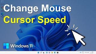 How to change mouse cursor speed windows 11