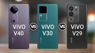 ViVO V40 vs ViVO V30 vs ViVO V29