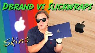 Dbrand vs SlickWraps M2 MacBook Air Skins