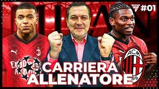  VOGLIAMO LA CHAMPIONS LEAGUE CAMBIA TUTTO CARRIERA ALLENATORE MILAN EA FC 24