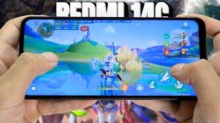 Xiaomi Redmi 14C test game Genshin Impact  Helio G81 Ultra