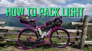 How to Pack Light for a Bike Tour