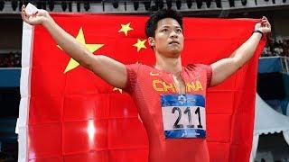 Chinese speed Su Bingtian takes gold with new record