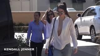Kendall Jenner Showed Off BOOBS in PUBLIC