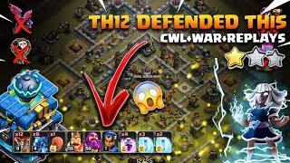 ️TH12️ *NEW* TOUGHEST WAR CWL BASE  ANTI 2 STAR BASECOC