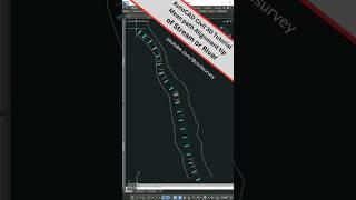Stream Mean Path Alignment in Civil 3D #youtubeshorts_ces #tutorial #civil3d