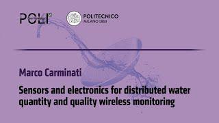 Sensors and Electronics for Distributed Water Quantity and Quality Wireless Monitoring M.Carminati