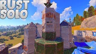 RUST SOLO BR  - EU CONSTRUI UMA BASE CASTELO NO OFICIAL