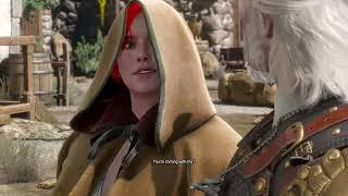Witcher 3 Wild Hunt  Party with Triss  Simping for TRISS  Death March Difficulty  #17