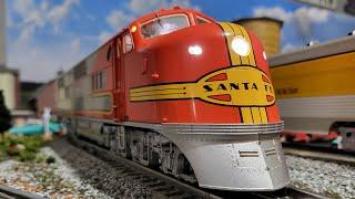 3rd Rail Santa Fe E1 AB - Stunning  #oscale #santafe #shorts