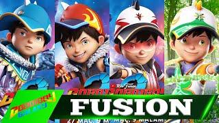 ALL BOBOIBOY FUSION GLACIER FROSTFIRE SUPRA SORI  YA SUDAHLAH COVER PARODY LOOP 10 MINUTES