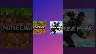 Minecraft vs Free fire . Final  #shorts