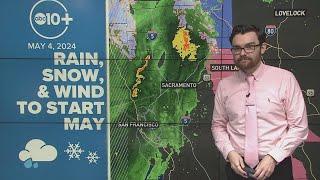 California Weather Late season winter storm snowpack & reservoir update