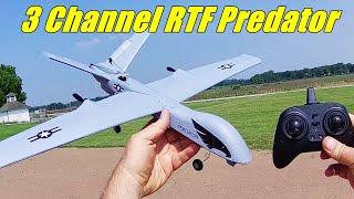 KFPlan Z55 Predator 3 Channel RTF Airplane Flight Test Review