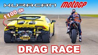 Motor MotoGP v Huracan 1.100 dk DRAG RACE