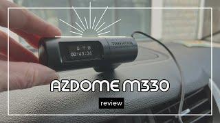 REVIEW AZDOME M330 Dash Cam FHD 1080P Front Dash Camera for Cars