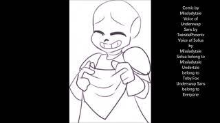 Comic Dub Underswap Hello Dirt and Blueberry too by  collab with missladytale