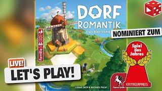 Dorfromantik - nominiert zum Spiel des Jahres 2023 - Live Lets Play inklusive Regelerklärung