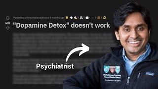 Psychiatrist Debunks Dopamine Fasting  Dr. K Explains