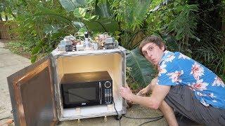 DIY MEGA Microwave - Microwaving a Microwave