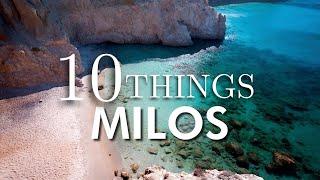 Top 10 Things To Do in Milos Greece  Milos Attraction Guide