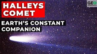 Halleys Comet Earths Constant Companion