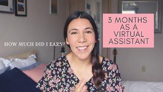 Life as a Virtual Assistant  My First 3 Months  How much did I earn? Where did I get clients?