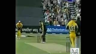 Rashid Latif vs Brett lee  2001 Odi 