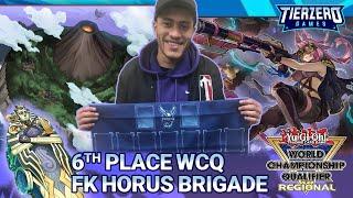 Tri-Brigade Fire King Horus Sinful  Top 8 Chelmsford WCQ Regional  Kalil St Ange  Yu-Gi-Oh