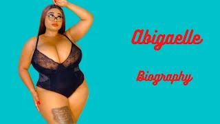 Abigaelle Biography Beautiful Plus Size Model German curvy Fashion Model Facts Age