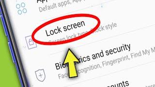 Samsung  Lock Screen Settings In Android Smart Phones on Samsung Galaxy f41