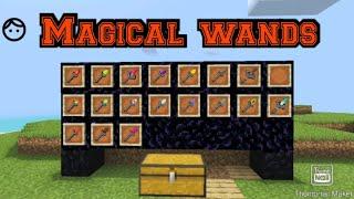 Magic wands in minecraft  Mods