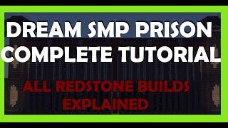 Dream SMP Prison - All Redstone Builds Explained Pandoras Vault Tutorial