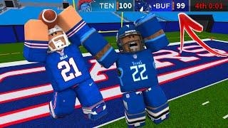 THIS 100 POINT COMEBACK WAS INSANE Roblox Football fusion