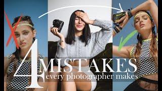 4 MISTAKES EVERY PHOTOGRAPHER MAKES  + How to solve them ️