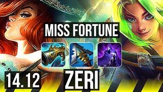 MISS FORTUNE & Lux vs ZERI & Rakan ADC  500+ games 11515  VN Master  14.12