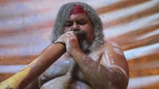 Traditional Didgeridoo Rhythms by Lewis Burns Aboriginal Australian Artist