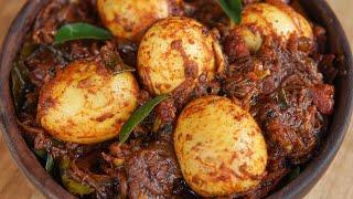 Tasty Kerala Style Egg Roast Recipe - Egg Curry