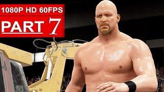 WWE 2K16 Gameplay Walkthrough Part 7 1080p HD 60FPS 2K Showcase WWE 2K16 Gameplay - No Commentary