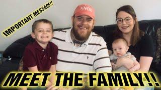 Meet the family Important message