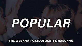 The Weeknd Playboi Carti Madonna - Popular Lyrics