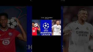 Lille - Real Madrid champions league #football #shortfootball#lille#realmadrid#championsleague