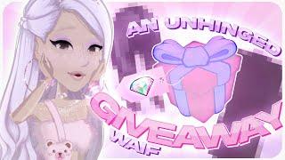 AN UNHINGED GIVEAWAY + ANOTHER D PACK OOPS  MovieStarPlanet  waif msp