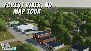 FOREST RIVER NORTH DAKOTA by OS Modding & Mapping