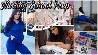 PREPARING FOR NURSING SCHOOL VLOG Day in my Life as a Nursing Student