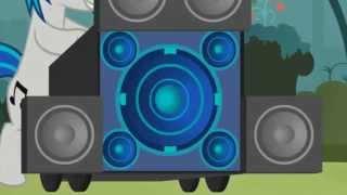 Vinyl Scratch DJ PON 3 and Bass Cannon