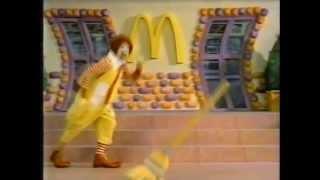 McDonalds Werbung 1992 Clown Ronald