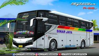 SHARE LIVERY PO SINAR JAYA  MOD SKYLANDER R22 THIEN  Mod Bussid Terbaru V4.3