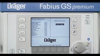 Dräger Fabius GS premium - Daily checkout procedure